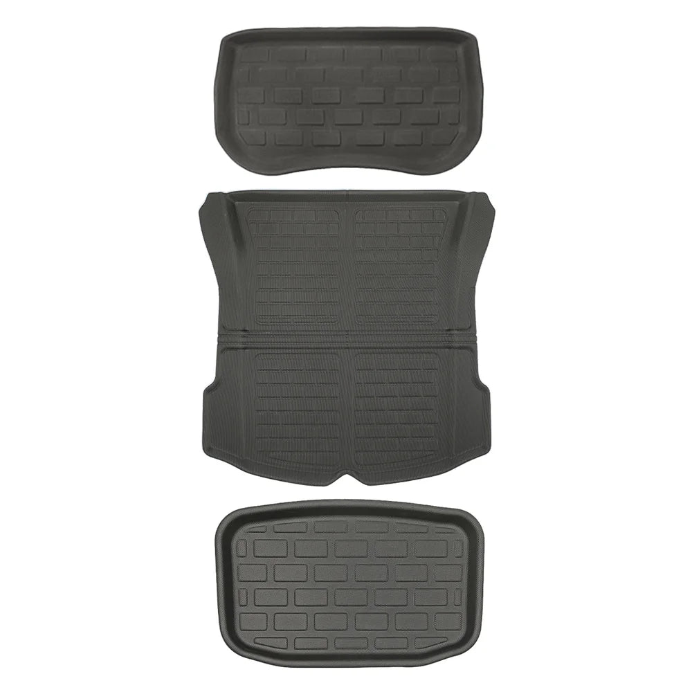 Tesla Model 3 All-Weather Floor Mats - 3D Lamination Cutting (2017-2023)