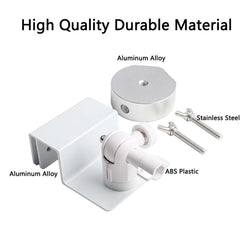Adjustable Wall Mount Bracket Kit with Screw Adapter for Starlink Mini Satellite Dish