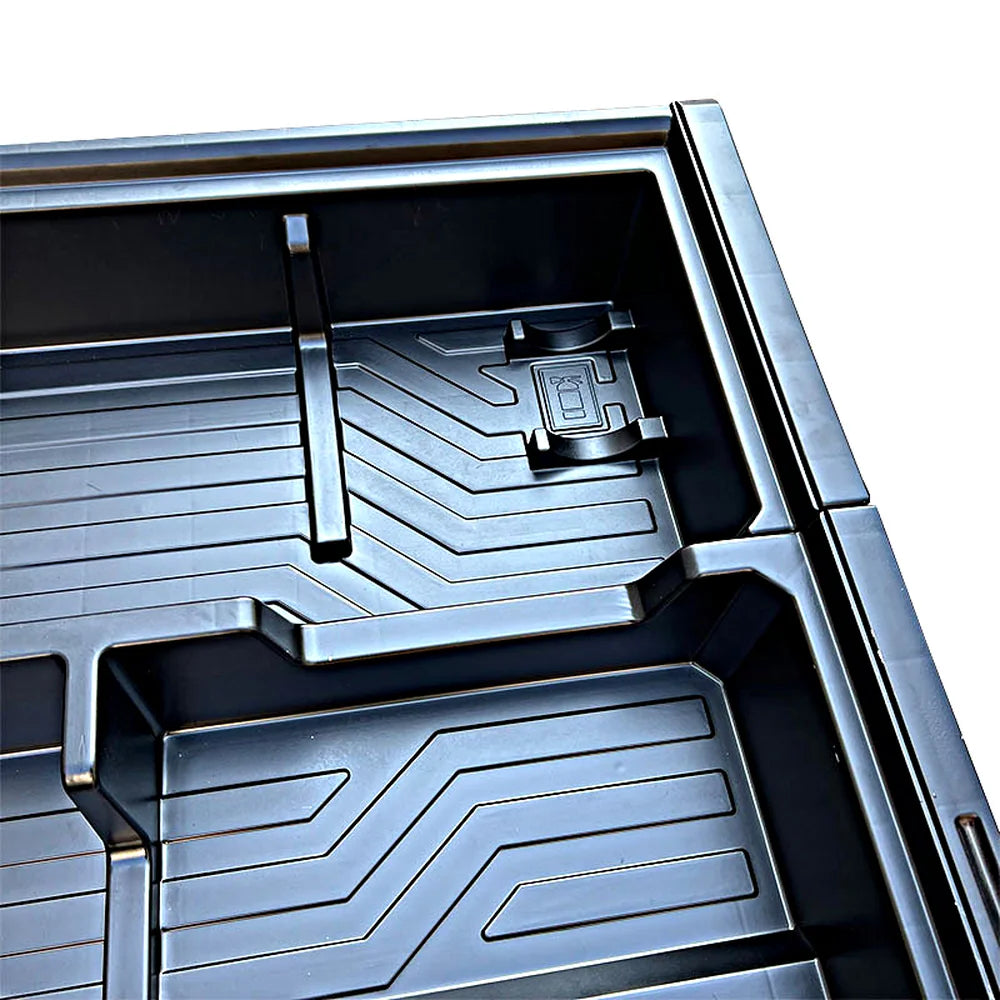 Plastic Rear Trunk Interior Storage Box For VW ID.4 2020+ - Evooor