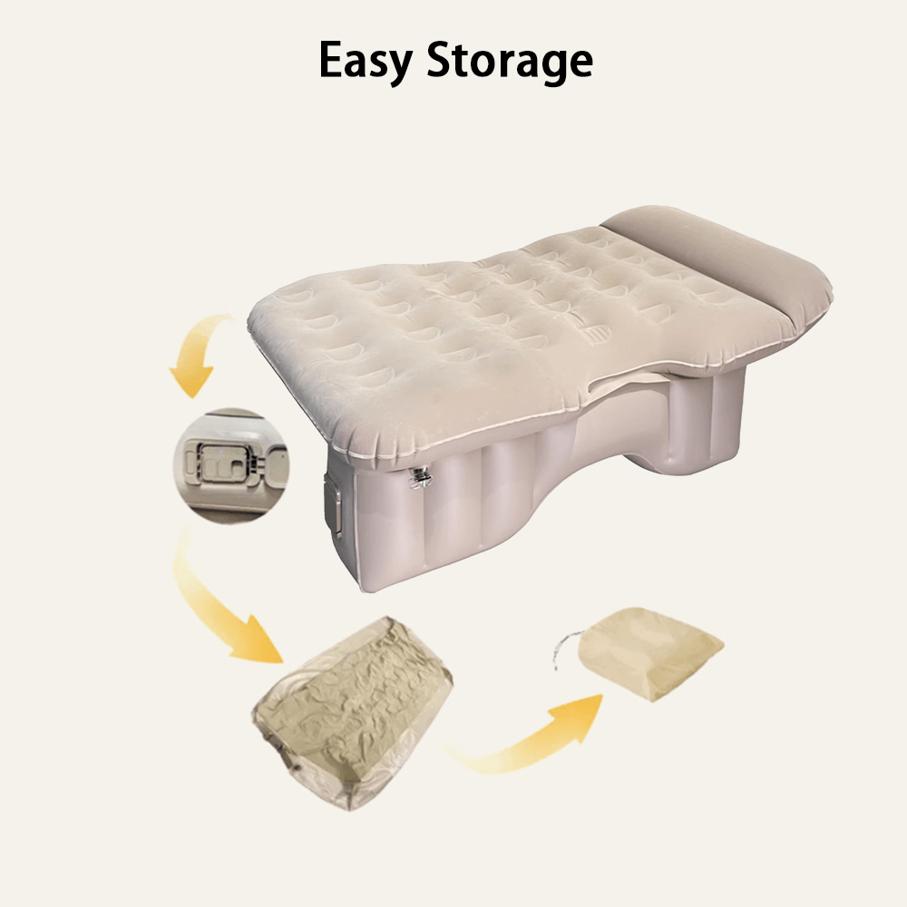 High-Quality Inflatable Car Mattress for Tesla Model 3/Y/S/X - Comfortable Travel Sleep Solution - Evooor