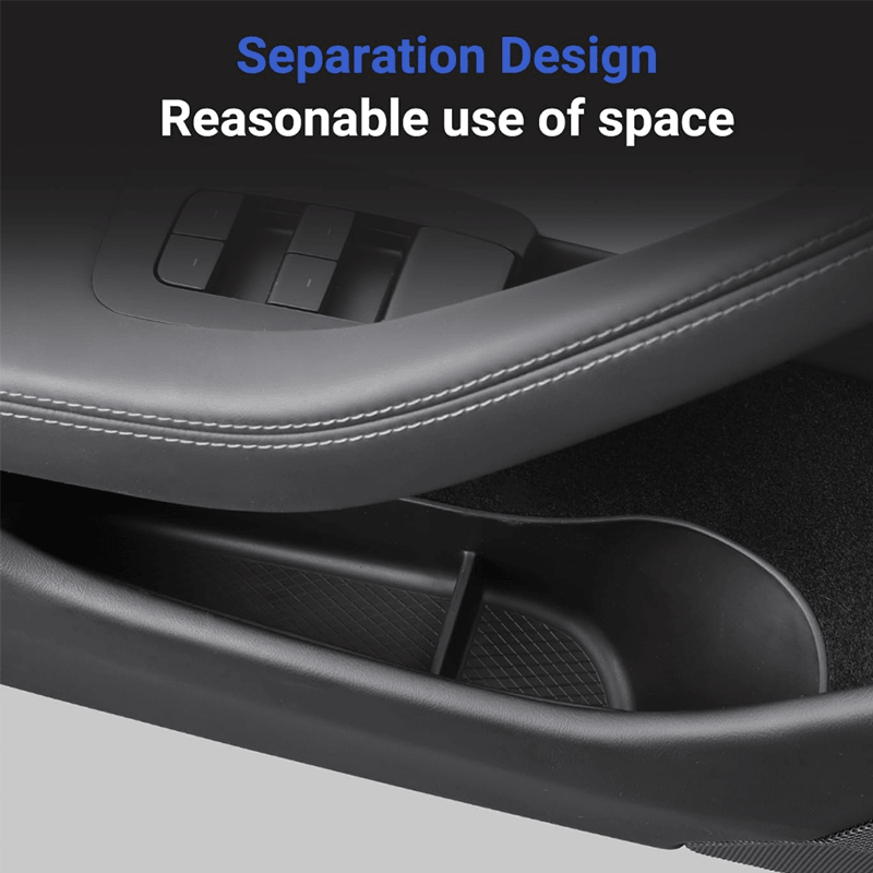 Tesla Model Y/S/X/Model 3 TPE Side Door Organizer with Additional Storage Space - Evooor