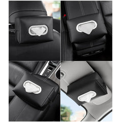 Leather Car Tissue Box For VW ID.3 - Evooor