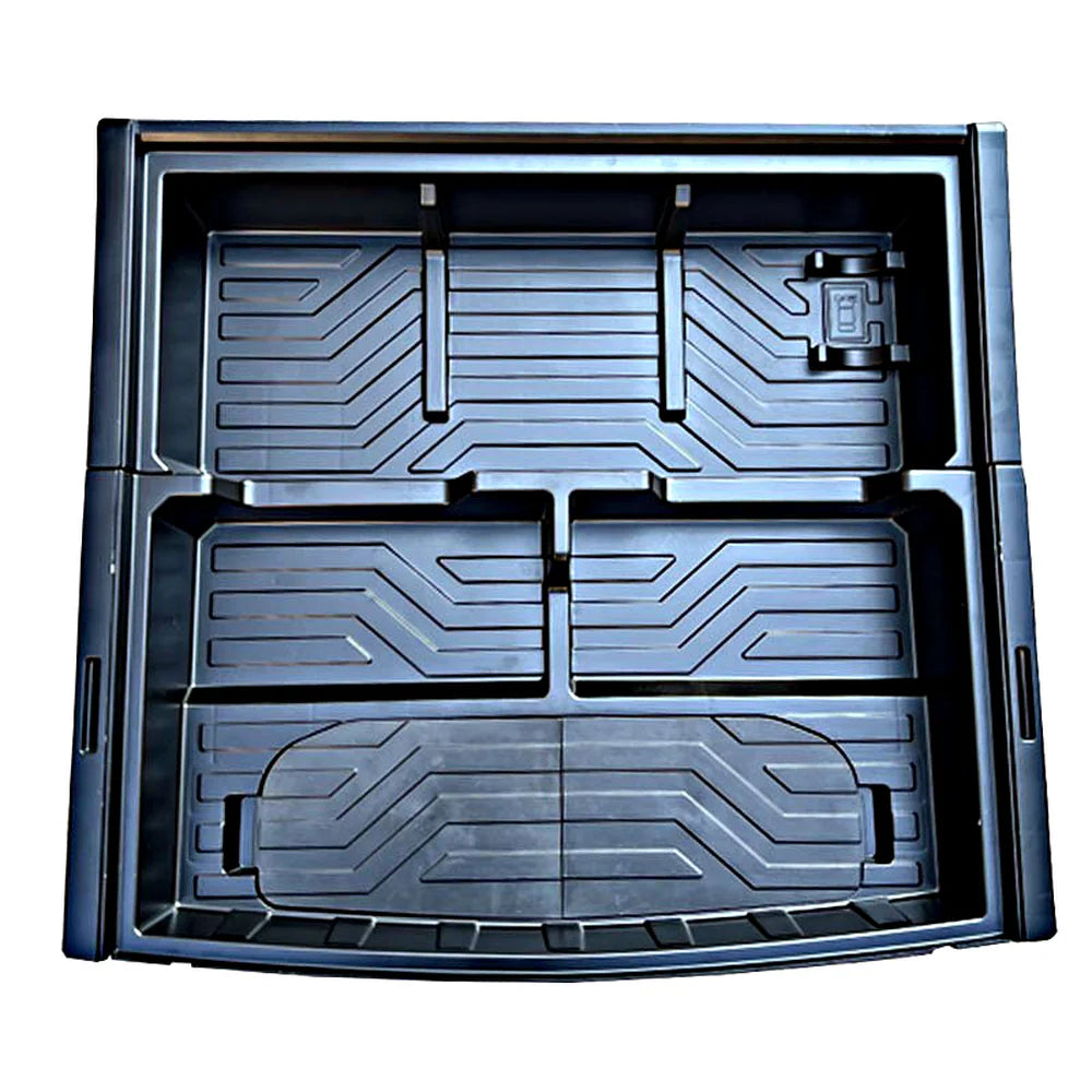 Plastic Rear Trunk Interior Storage Box For VW ID.4 2020+ - Evooor