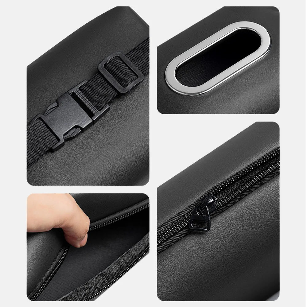 Leather Car Tissue Box For VW ID.3 - Evooor