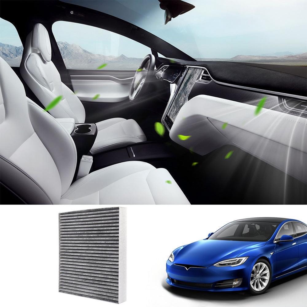 Cabin Air Filter & HEPA Filter with Activated Carbon for Tesla Model S - Evooor