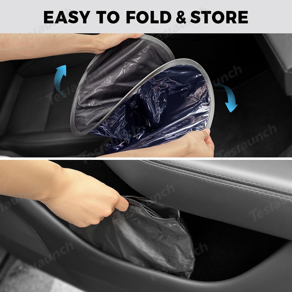 Static Cling Mesh Insulated Side Window Sunshade For Tesla Model Y - Evooor