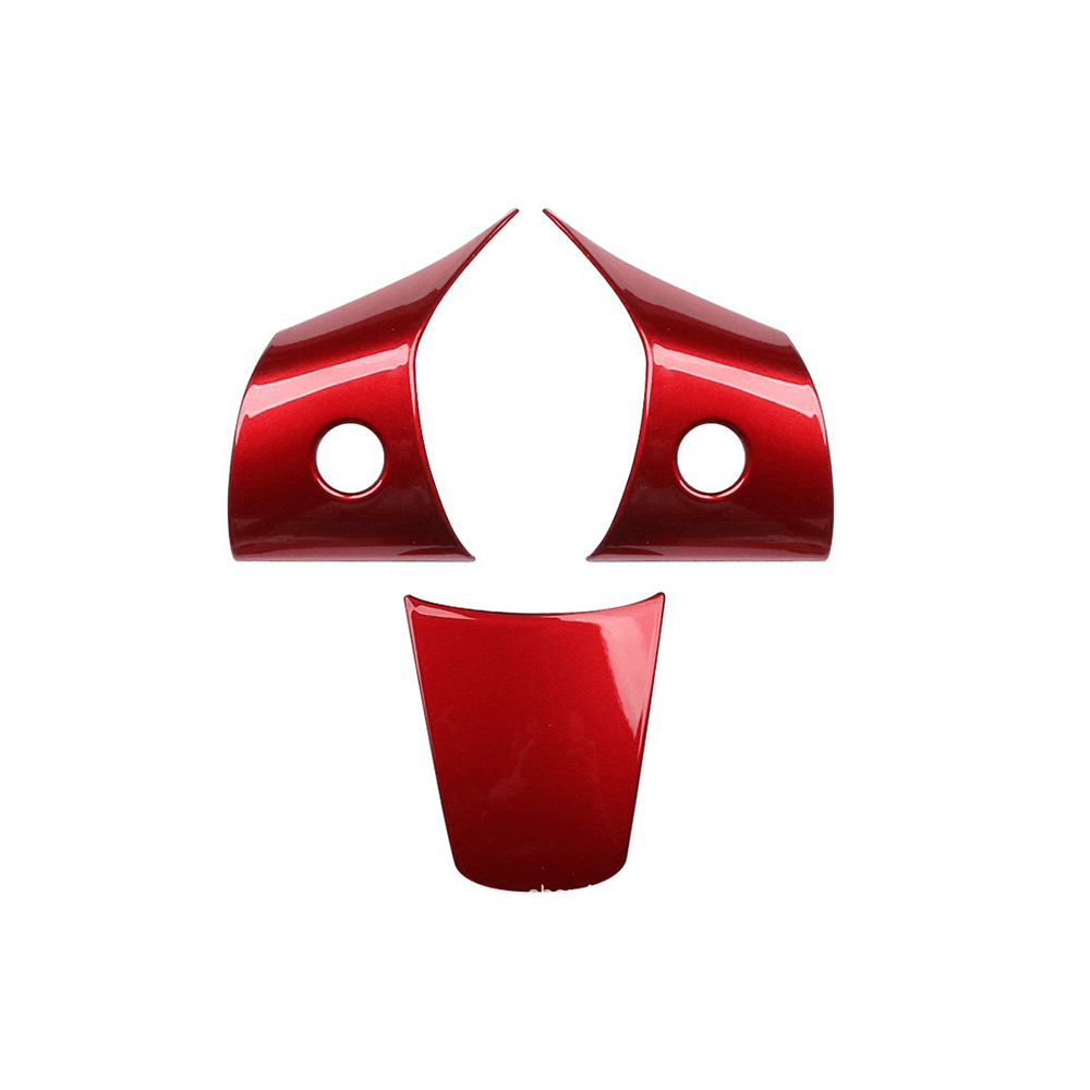 Enhanced Carbon Fiber Steering Wheel Trim for Tesla Model 3/Y (2017-2023) - Upgrade your Interior Styling with Premium ABS Finish - Evooor