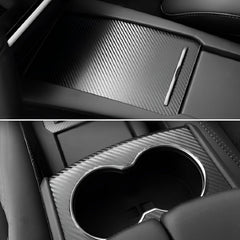 Premium Quality Tesla Model X Carbon Fiber Interior Wrap Set (2015-2020) - Enhance Your Car's Look! - Evooor