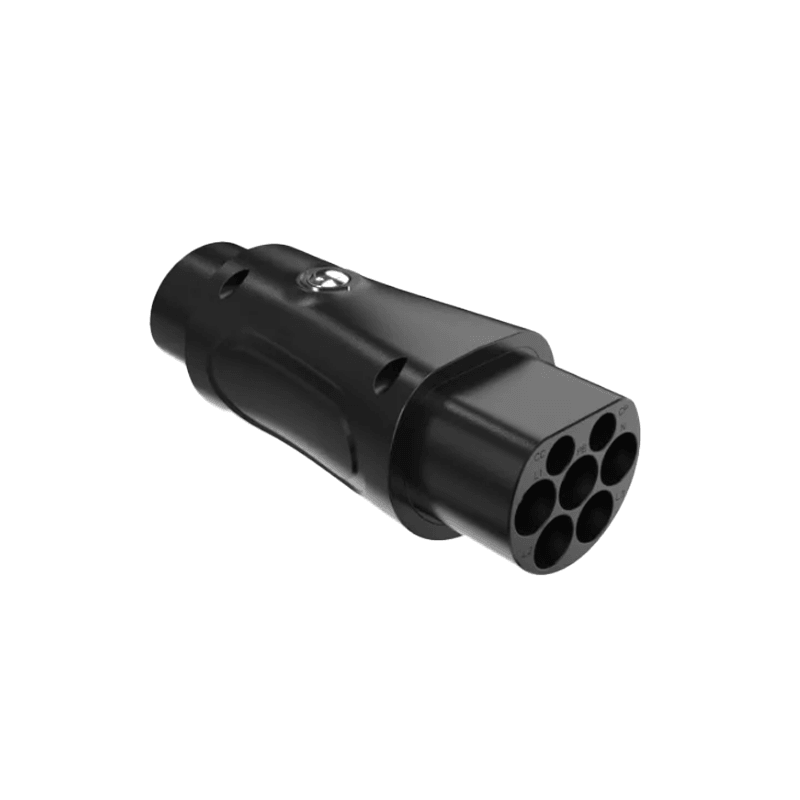 Electric Vehicle Charging Adapter for Type 2 to Type 1 Connection - Evooor