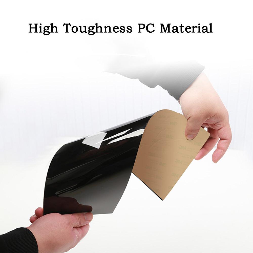 Premium Matte Black B & C Pillars and Door Button Trim Kit for Tesla Cybertruck - Evooor