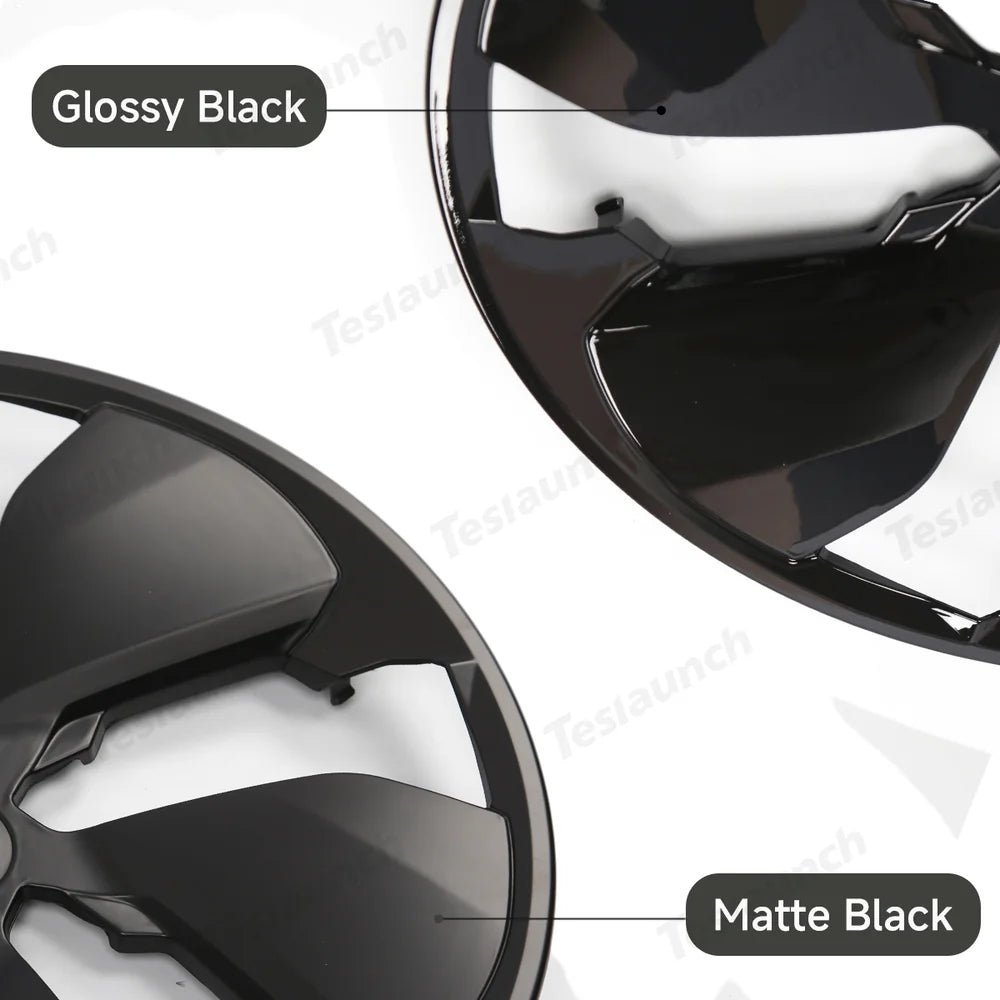 Premium 19'' Wheel Covers Set for Tesla Model Y Juniper 2025+ - Sleek Design, OEM Quality (Pack of 4) - Evooor