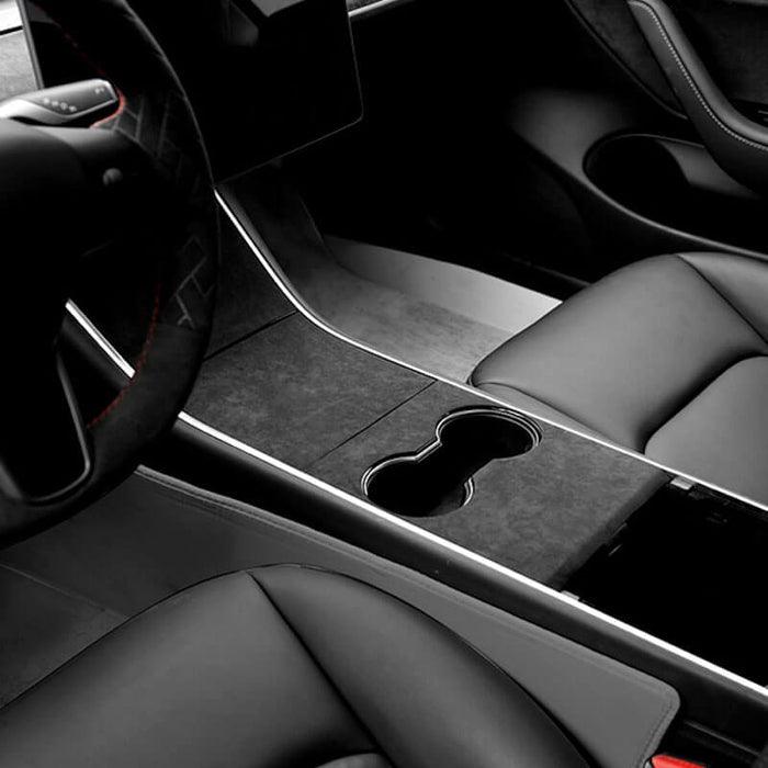 Model 3/Y Alcantara Center Console Cover for Tesla(2017-2023) - Evooor