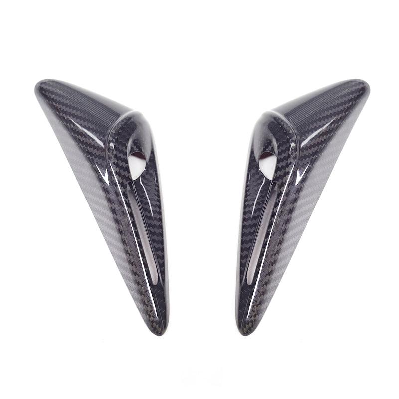 Tesla Model S/X/3/Y [Real Carbon Fiber] Turn Signal Cover(1 Pair) (2016-2023) - Evooor