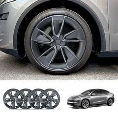 Highland Performance 19'' Wheel Cover Set for Tesla Model Y - Enhanced Juniper Design (4PCS) - Evooor