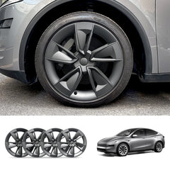 Highland Performance 19'' Wheel Cover Set for Tesla Model Y - Enhanced Juniper Design (4PCS) - Evooor
