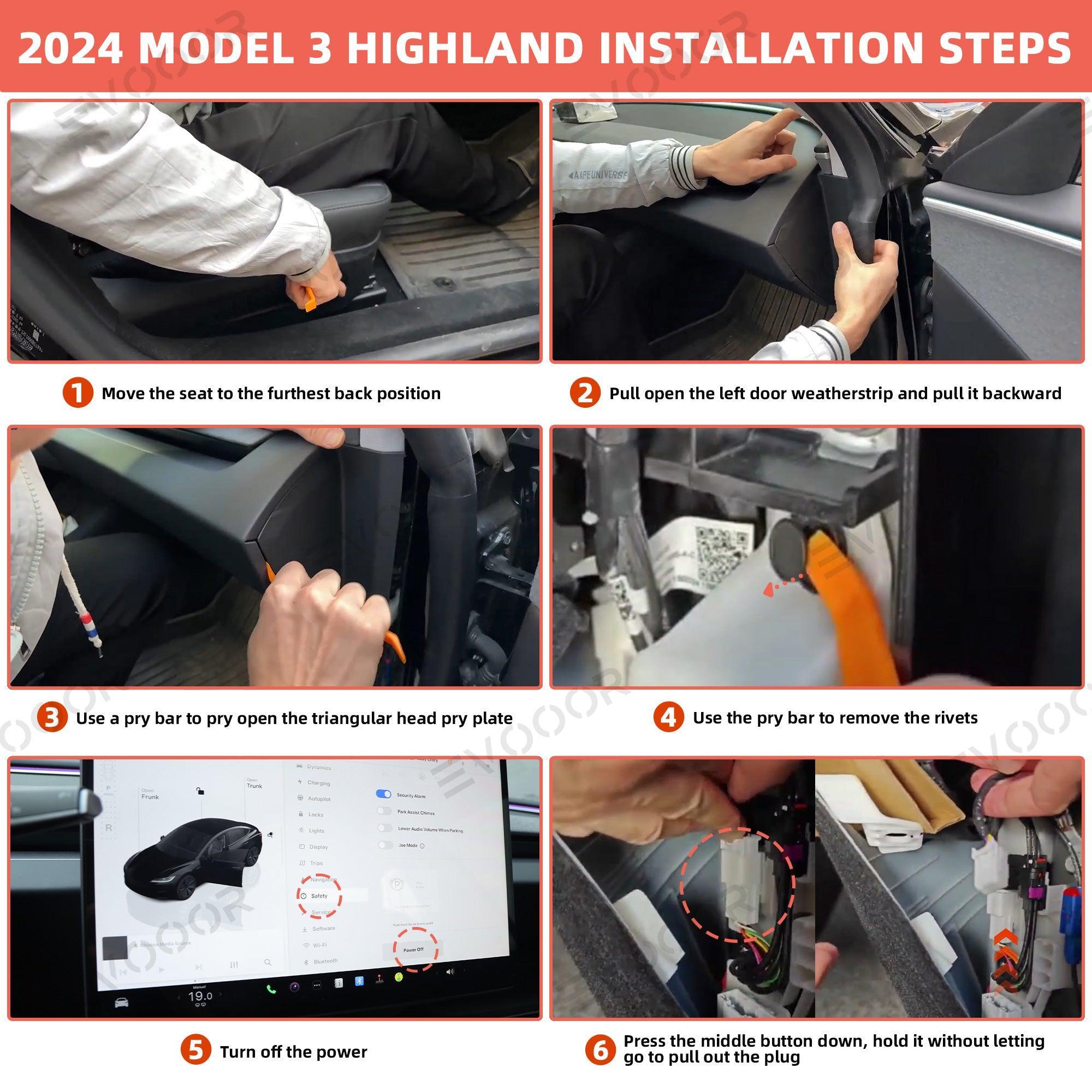 Tesla Autopilot Anti-Nag Module Nag Elimination TSL6 Upgraded Version for Model 3(2019-2023) Model Y (2020-2025) - Evooor