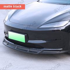 2024 Model 3 Highland Sports Style Front Bumper Lip Kit for Tesla