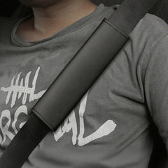 Leather Seatbelt Shoulder Strap Protector Covers For VW ID.3 2021-2025 - Evooor