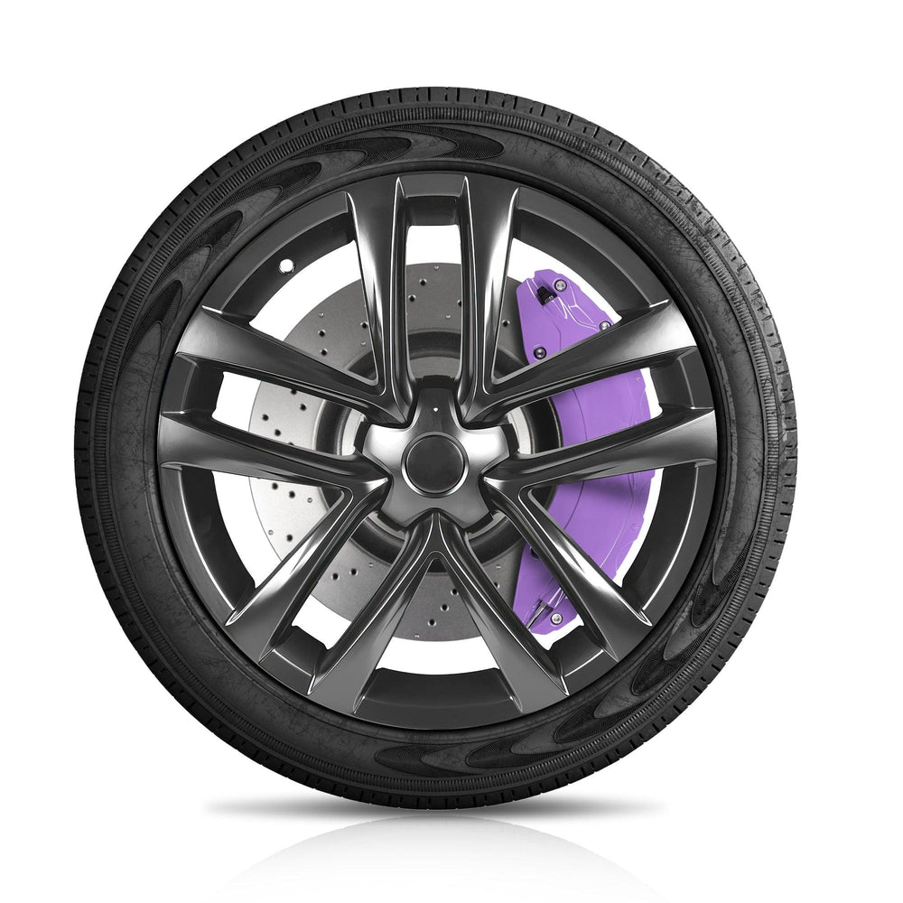 Model S/X Purple Brake Caliper Covers for Tesla(2021-2023)(4Pcs) - Evooor