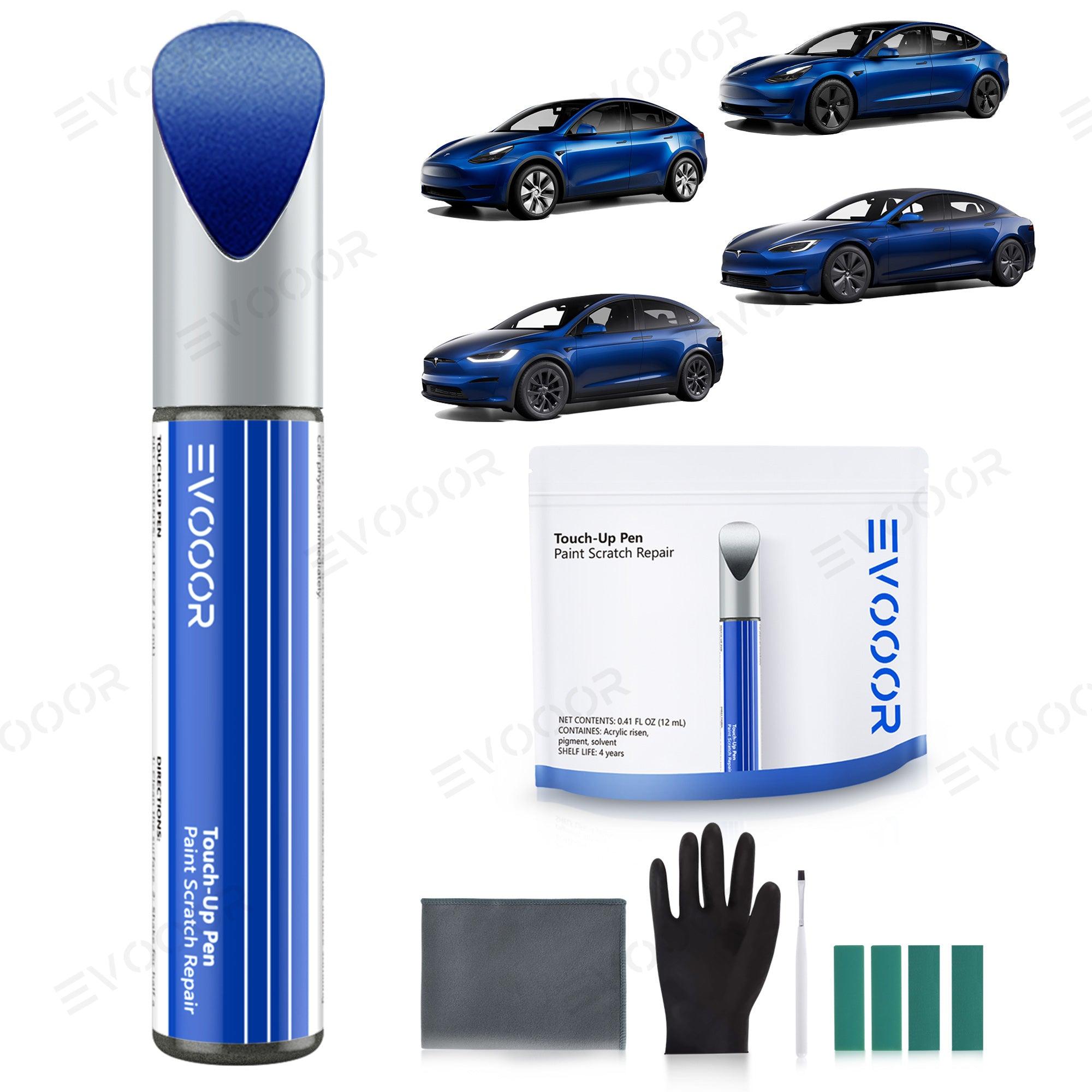 Model 3/Y/S/X Car Body Color Paint Repair Pen Kit for Tesla - OEM Original Touch Up Paint Pen - Evooor