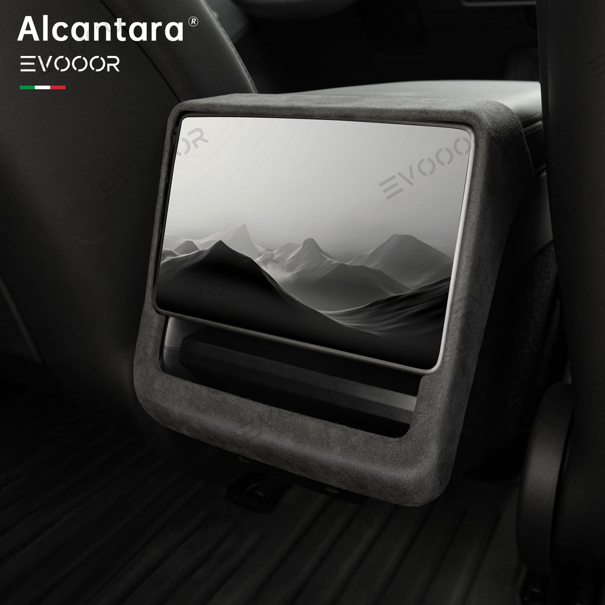 TeslaCubierta de ventilación trasera AC Alcantara para 2024Model3 Highland