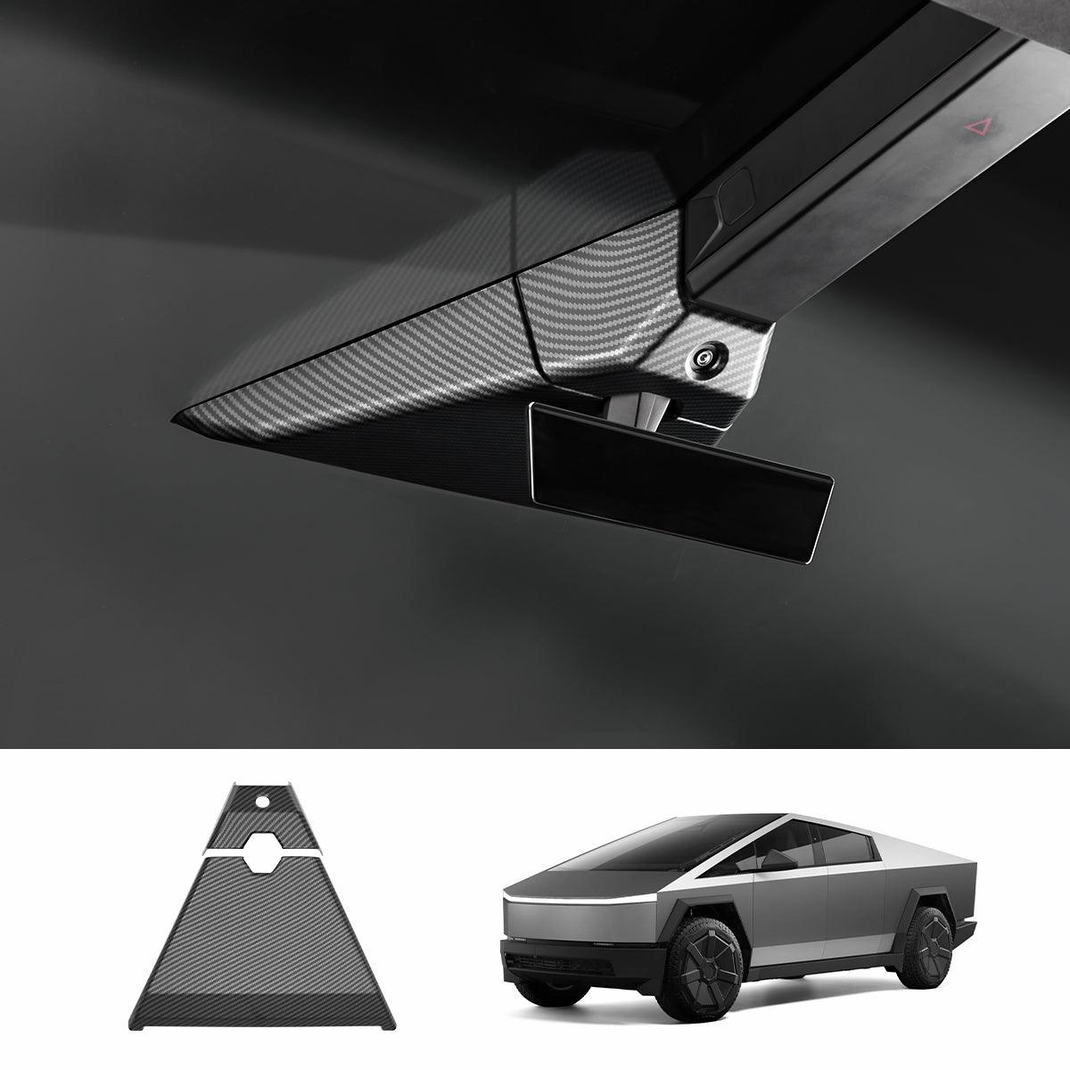 Carbon Fiber Style Cabin Camera Trim Cover Upgrade for Tesla Cybertruck