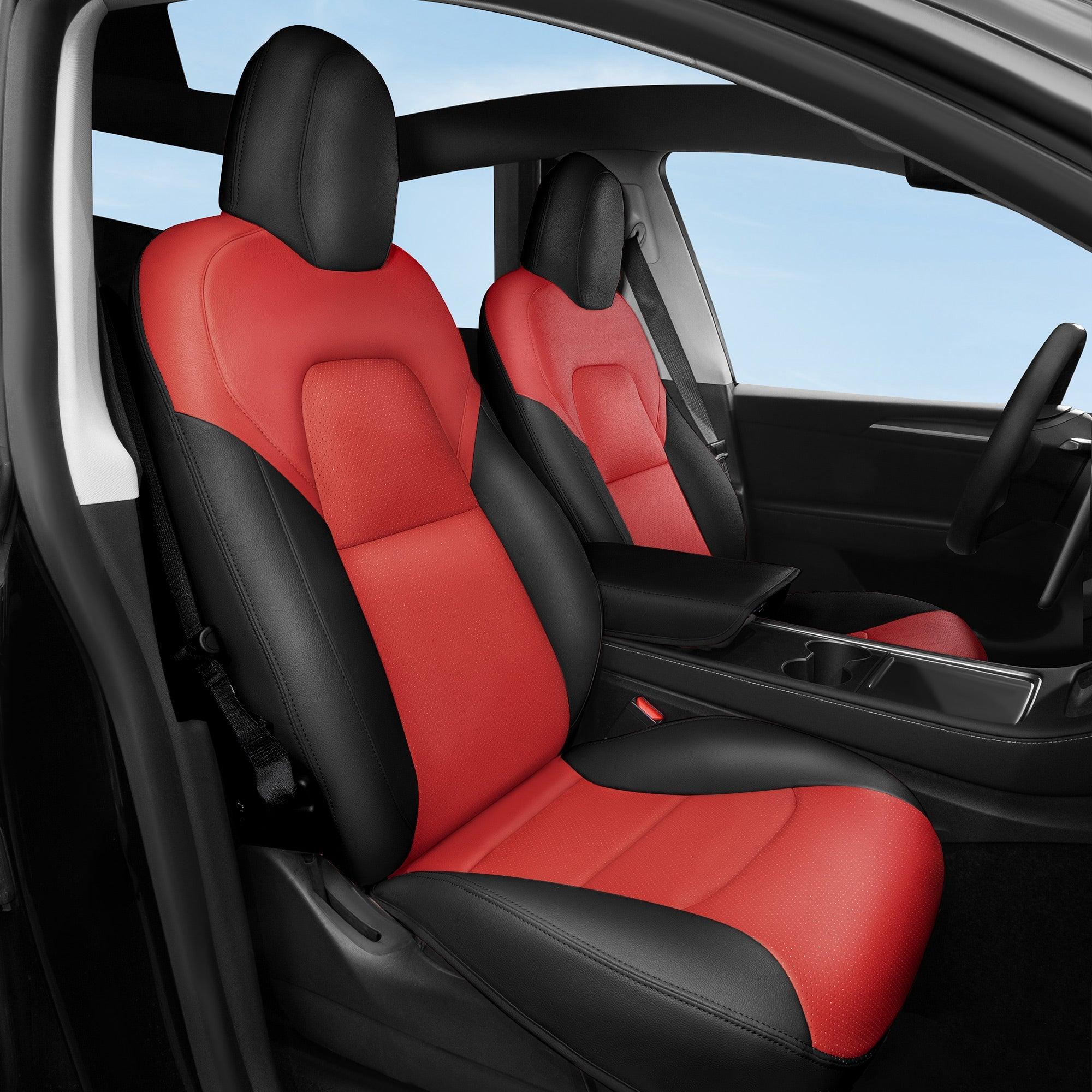 Luxury Highland Seat Cover for 2024+ Tesla Model 3 - Complete Protection and Style! - Evooor