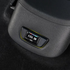 Alloy Rear Seat Charging Port USB Hole Anti-Clogging Protective Cover For VW ID.3 2021-2022 - Evooor