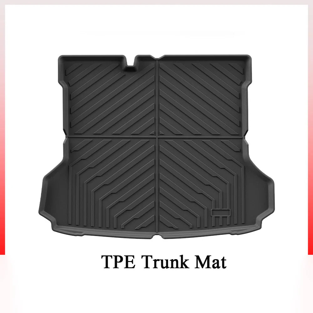 Interior TPE Floor Mats For Left-Drive VW ID.4 2021-2025 - Evooor