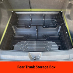 Plastic Rear Trunk Interior Storage Box For VW ID.4 2020+ - Evooor