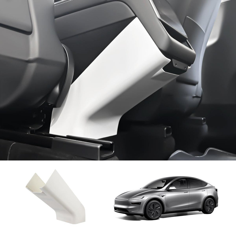 Rear Center Console Vent & Kick Panel Cover for Tesla Model Y Juniper 2025+ - Evooor