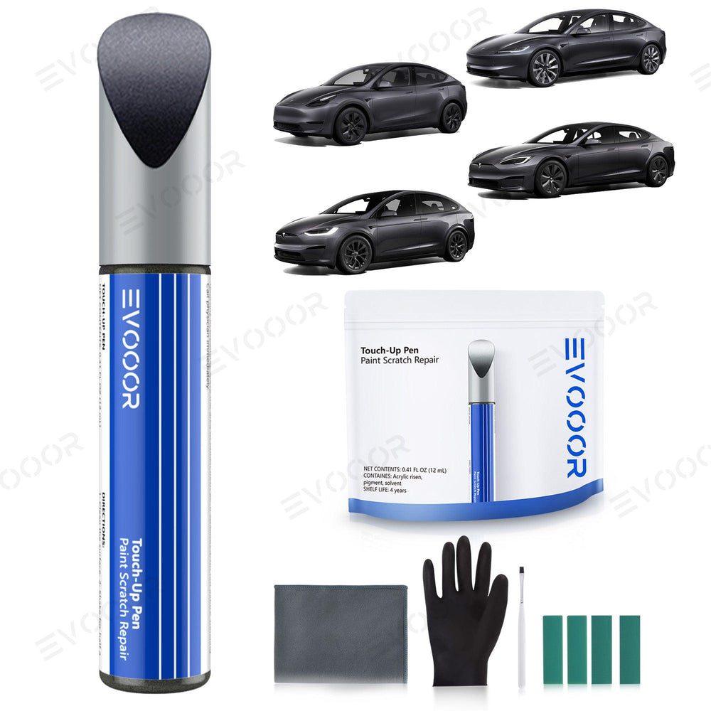 Model 3/Y/S/X Car Body Color Paint Repair Pen Kit for Tesla - OEM Original Touch Up Paint Pen - Evooor