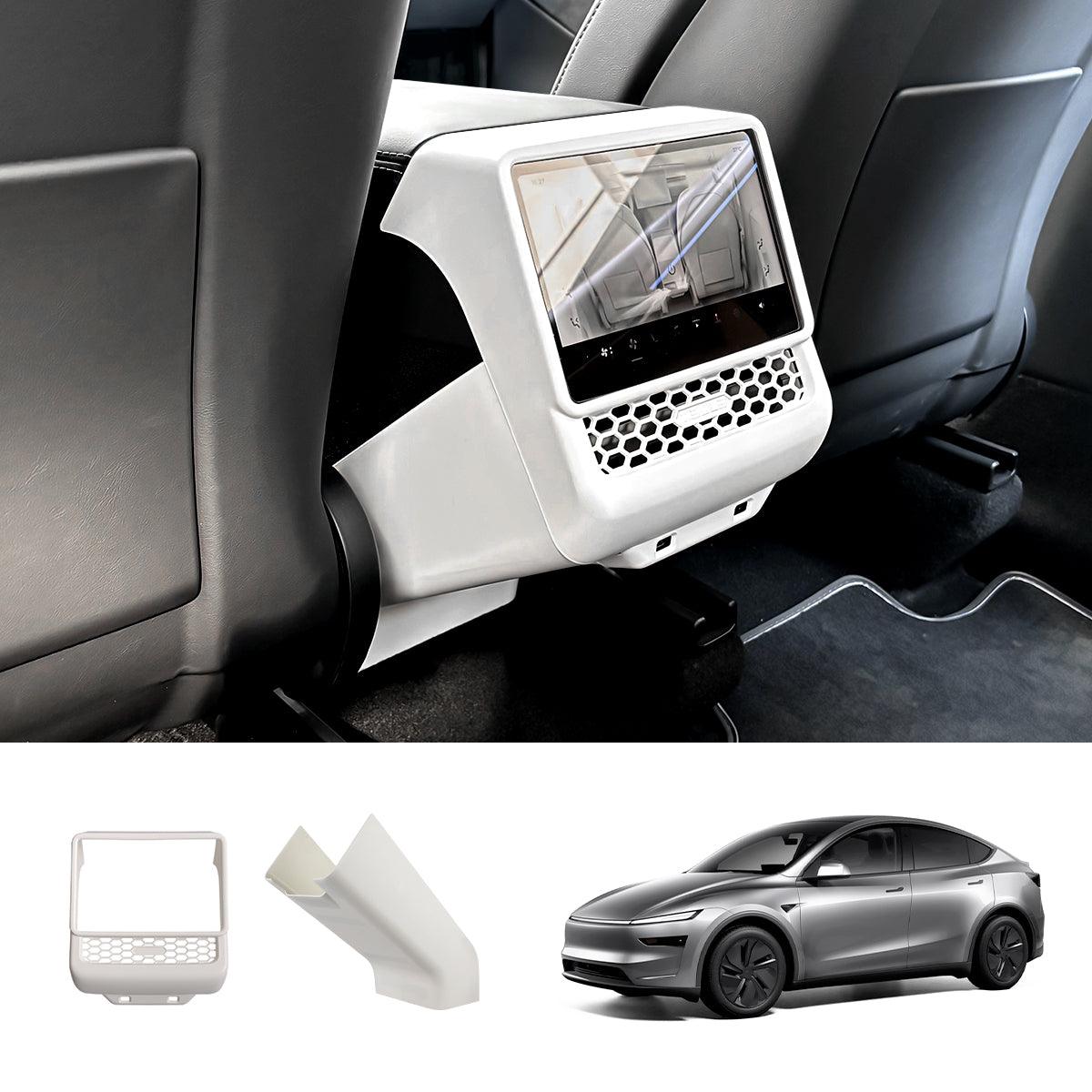 Rear Center Console Vent & Kick Panel Cover for Tesla Model Y Juniper 2025+ - Evooor