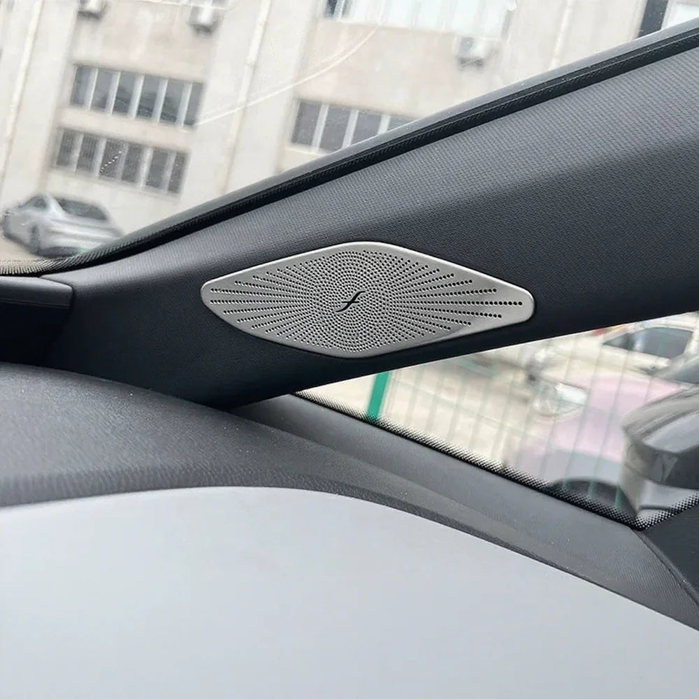 Stainless Steel A-Pillar Speaker Trim Sticker For VW ID.3(2PCS) - Evooor