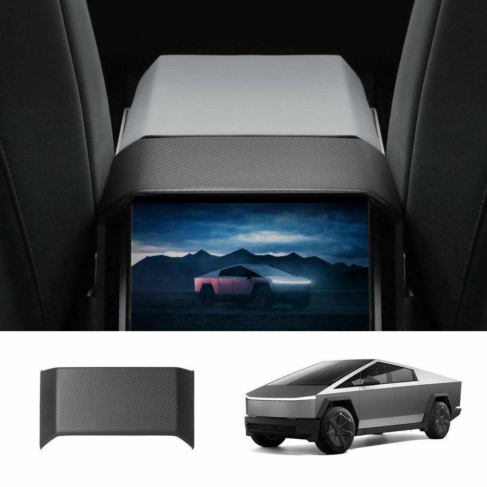 [Real Carbon Fiber] Backseat Air Vent Top Cover for Cybertruck - Evooor