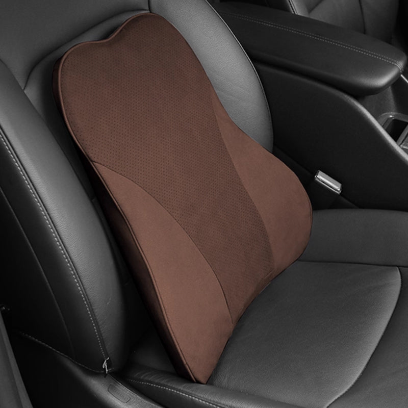 Alcantara Seat Lumbar Support Pillow For VW ID.4 2021-2025 - Evooor