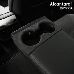 Tesla Alcantara Rear Seat Cup Cover For 2024 Model 3 Highland