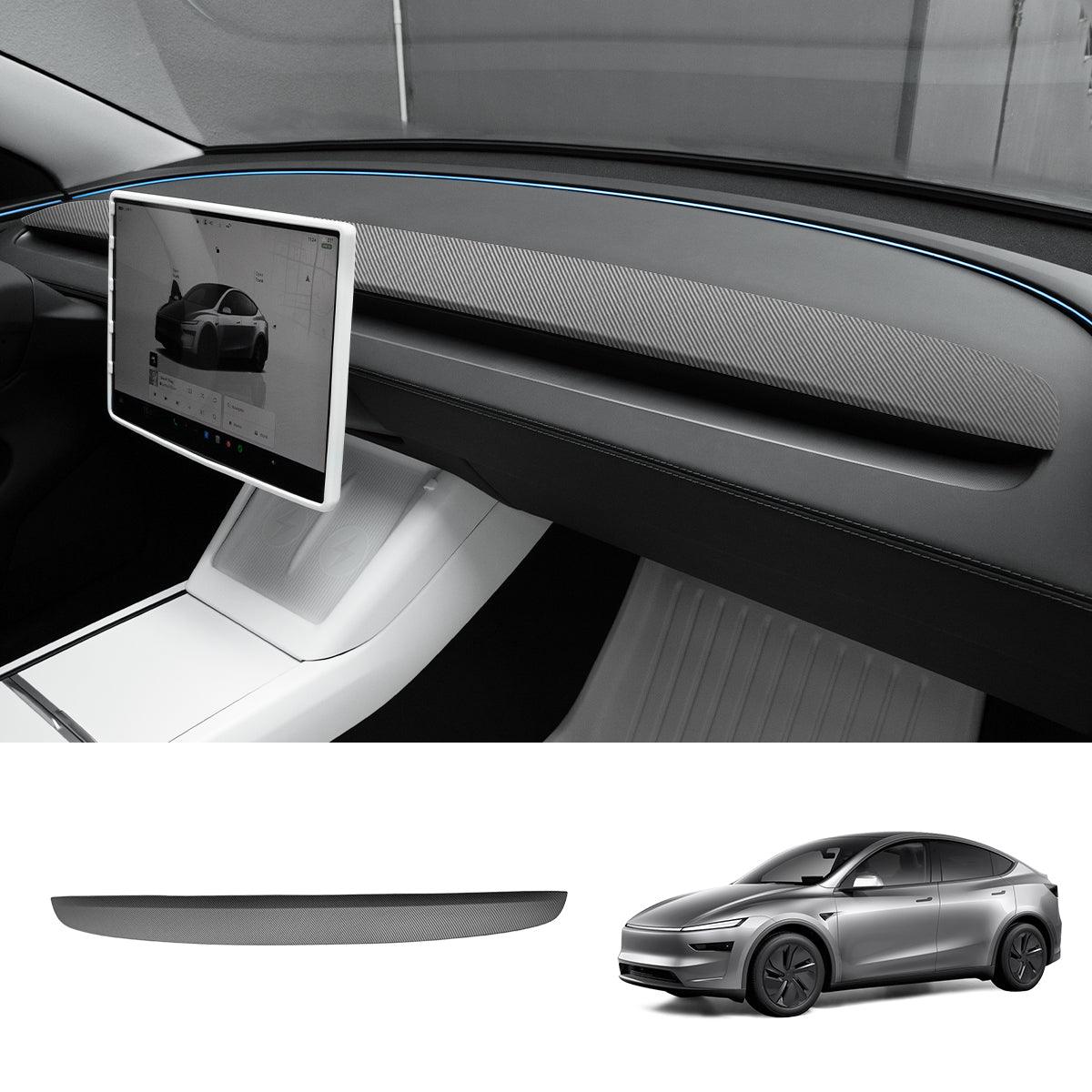 ABS Dashboard Trim Cover for Tesla Model Y Juniper 2025+ - Evooor