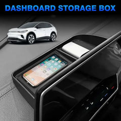 ABS Dashboard Storage Box Organizer Behind Central Display For VW ID.4 2021-2025 - Evooor