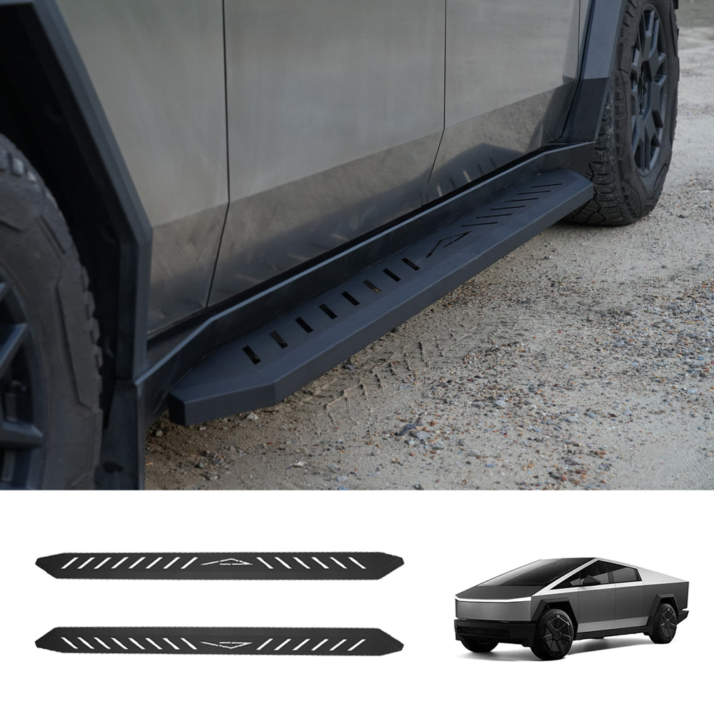 Running Boards Side Steps - Exterior Brackets Nerf Bars for Cybertruck