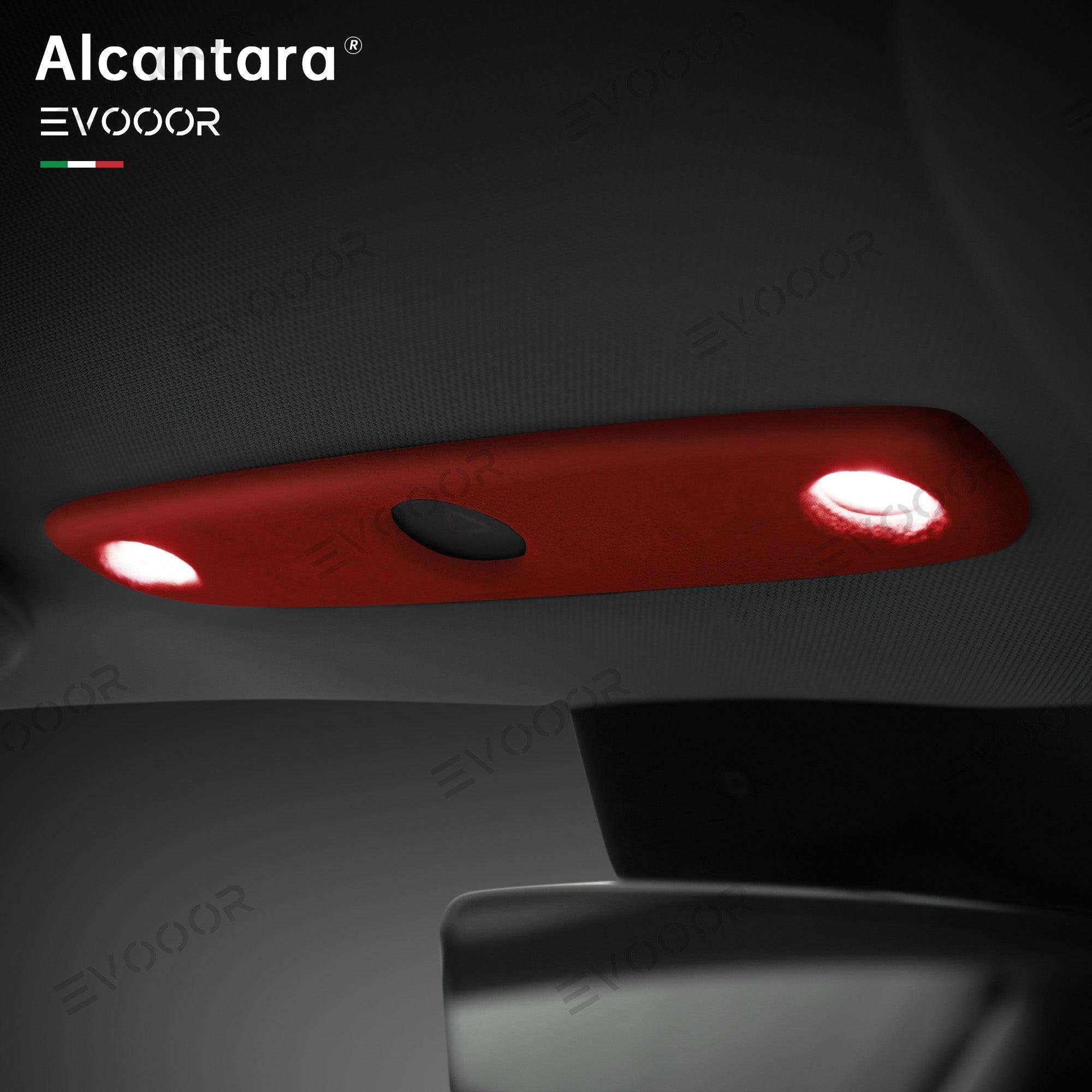 2024 Tesla Model 3 Highland Alcantara Front Reading Light Cover - Evooor