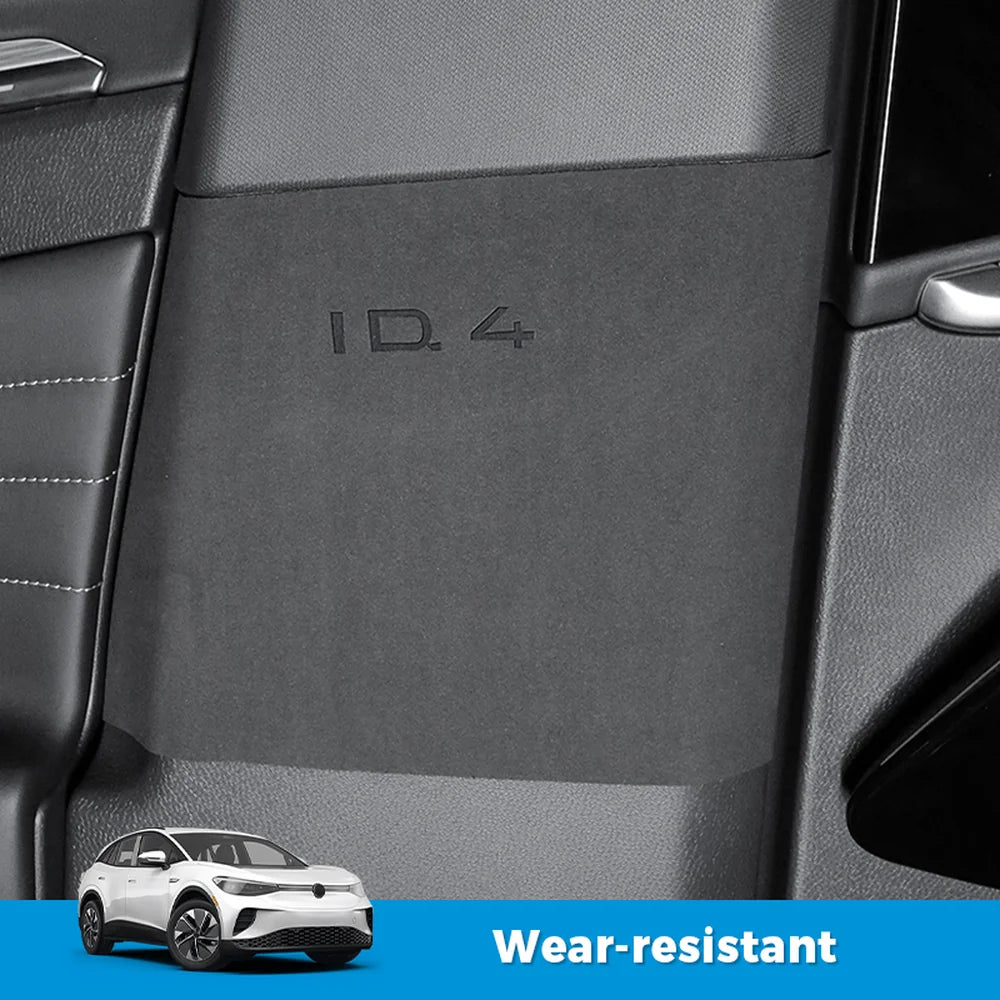 Leather B-Pillar Anti-Collision Sticker For VW ID.4 2021-2025(2PCS) - Evooor
