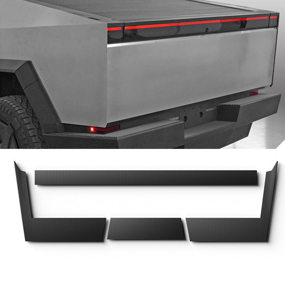 Durable Rear Bumper Tailgate Protectors for Cybertruck