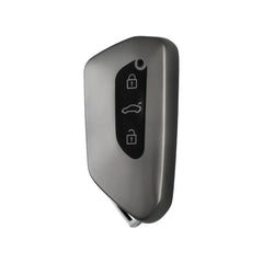 TPU Titanium Gray Car Key Case Cover For VW ID.3 2025 - Evooor
