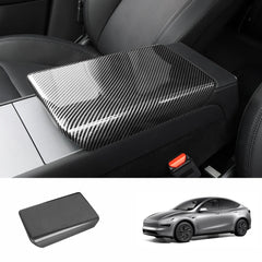 High-Quality Faux Leather Armrest Cover for Tesla Model Y - Durable Protection for Console - Easy Installation - Evooor