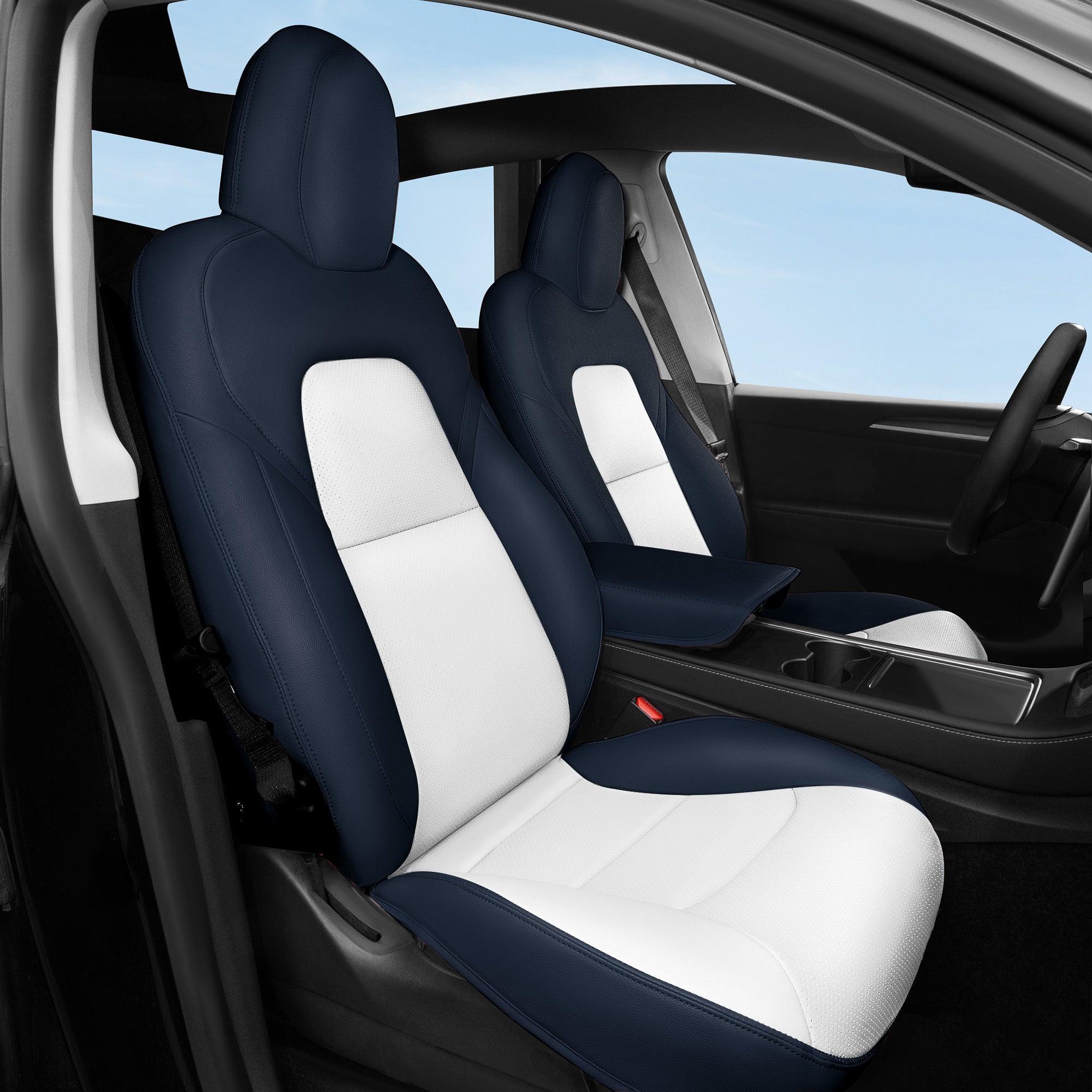 Premium Tesla Model 3 Seat Cover Set - Complete Protection for All Seats (2018-2023) - Evooor