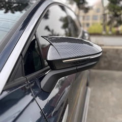 ABS Bull Horn Style Rearview Mirror Covers For VW ID.4 2021–2025 (2PCS) - Evooor