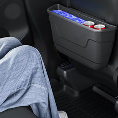 Tesla Model Y/M 3: Durable Rear Seat TPE Storage Organizer - Keep Your Car Neat and Tidy! - Evooor
