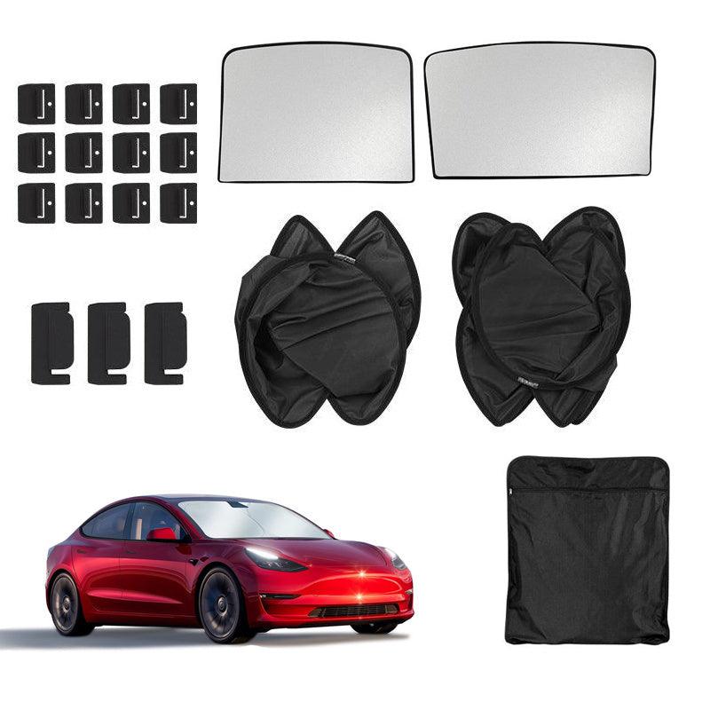 Model Y Sunroof Visor Sunshade UV Reflector Reflective Covers For Tesla(2020-2023) - Evooor
