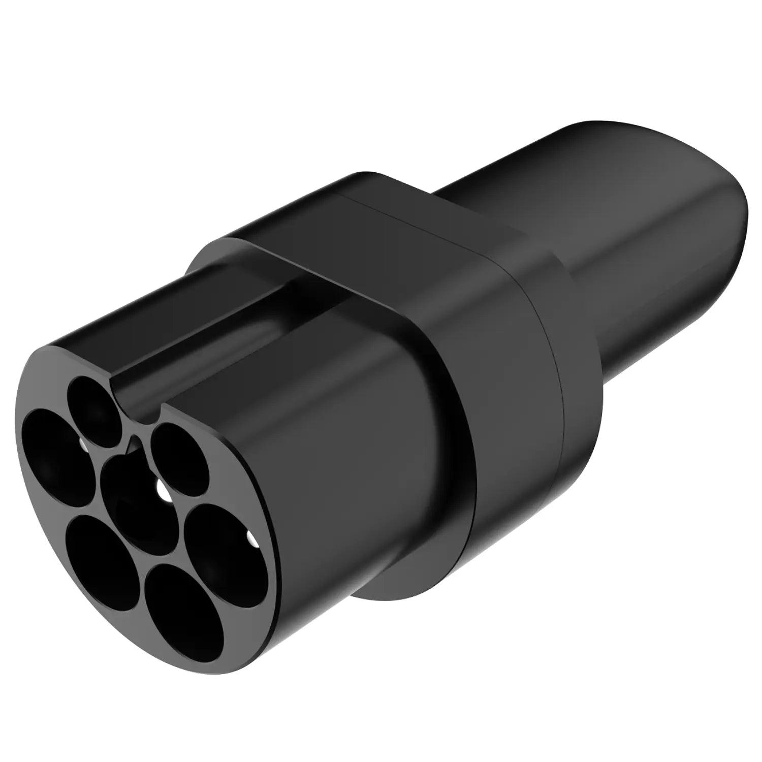 Tesla/NACS Type 2 to AC Electric Vehicle (EV) Charging Adapter - Compatible with Tesla and NACS Charging Stations - Evooor